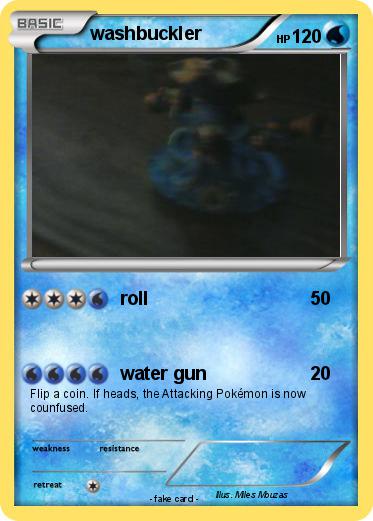 Pokemon washbuckler