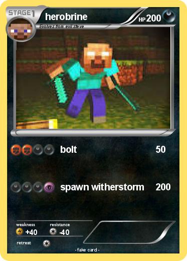 Pokemon herobrine