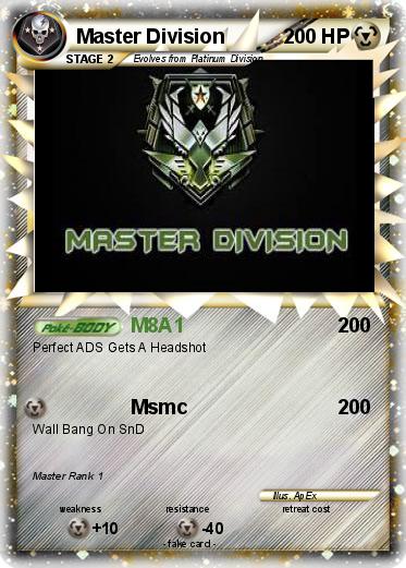 Pokemon Master Division