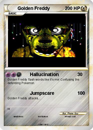 Pokemon Golden Freddy
