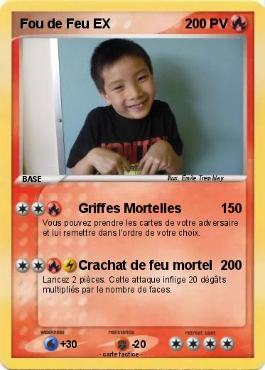 Pokemon Fou de Feu EX