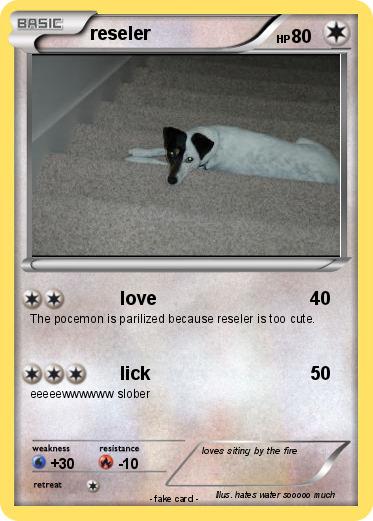 Pokemon reseler