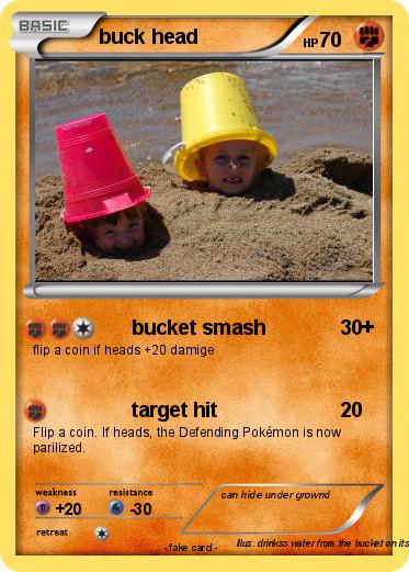 Pokemon buck head