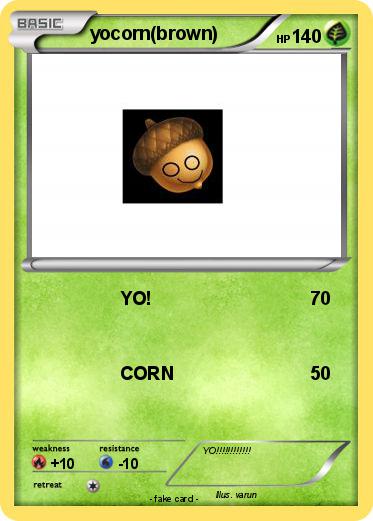 Pokemon yocorn(brown)