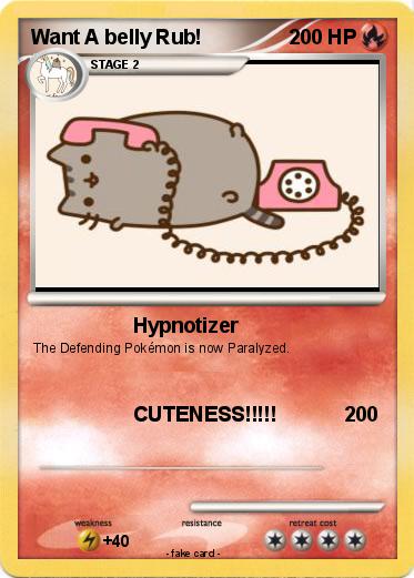 Pokemon Want A belly Rub!