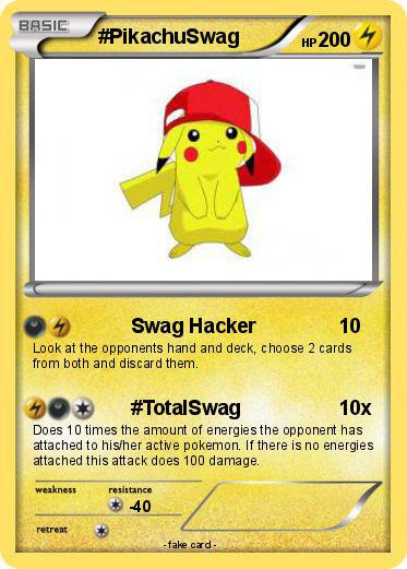 Pokemon #PikachuSwag