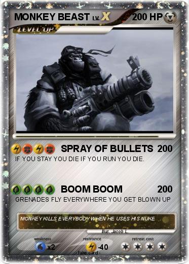 Pokemon MONKEY BEAST