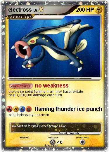 Pokemon electross