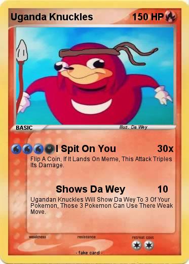 Pokemon Uganda Knuckles