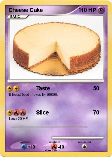 Pokemon Cheese Cake