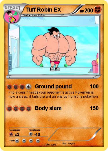 Pokemon Tuff Robin EX