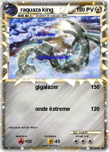 Pokemon raquaza king