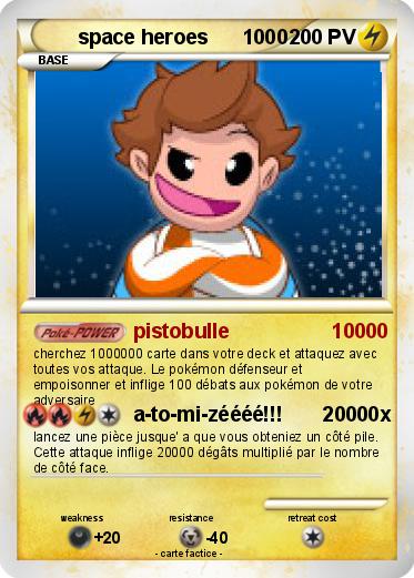 Pokemon space heroes      1000