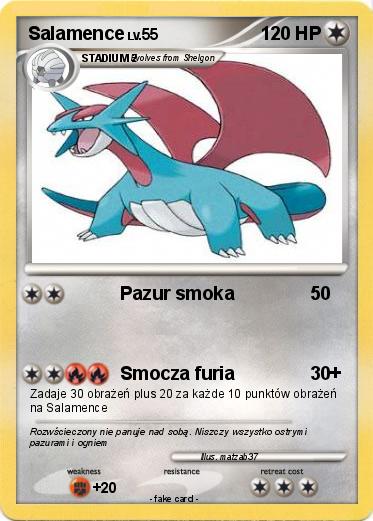 Pokemon Salamence