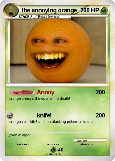 Pokemon the annoying orange