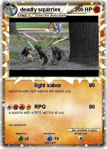 Pokemon deadly squirrles