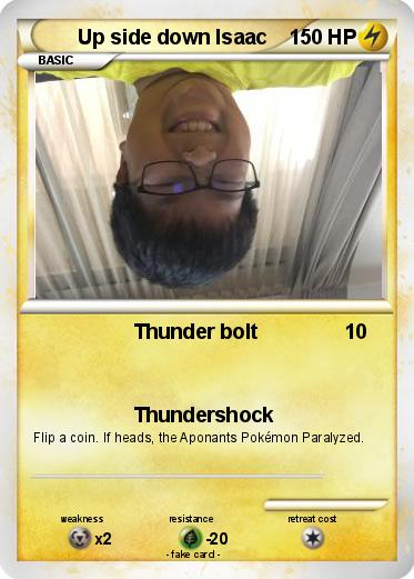 Pokemon Up side down Isaac
