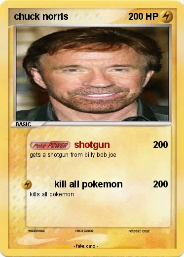 Pokemon chuck norris
