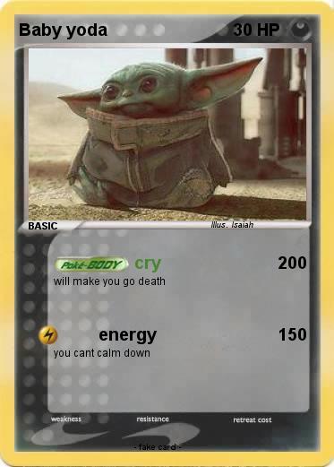 Pokemon Baby yoda