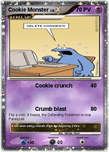 Pokemon Cookie Monster