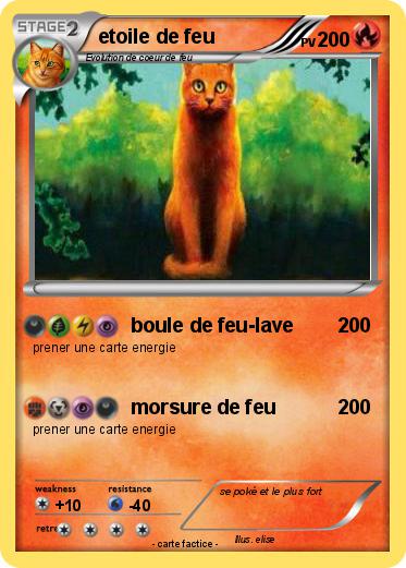 Pokemon etoile de feu
