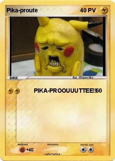 Pokemon Pika-proute