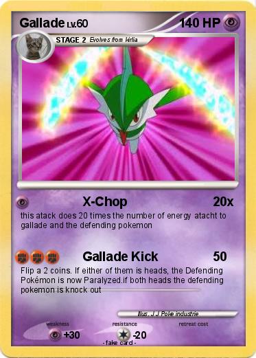 Pokemon Gallade