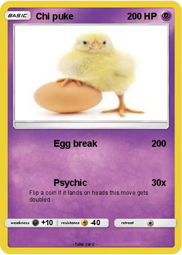 Pokemon Chi puke