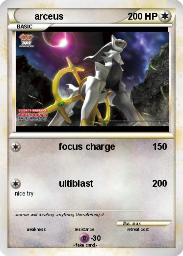 Pokemon arceus