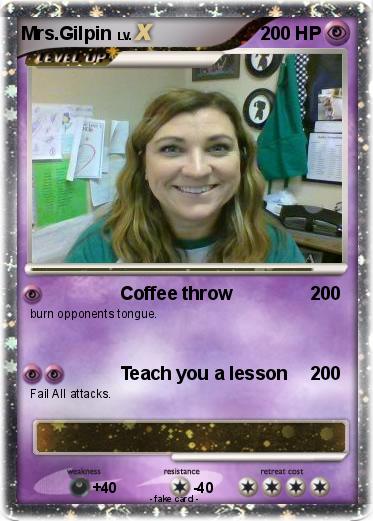 Pokemon Mrs.Gilpin
