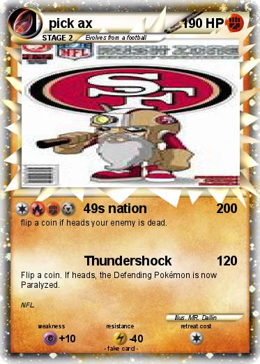Pokemon pick ax