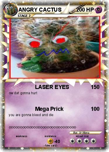 Pokemon ANGRY CACTUS