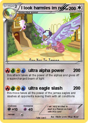 Pokemon I look harmles im not