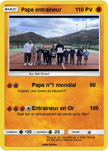 Pokemon Papa entraineur