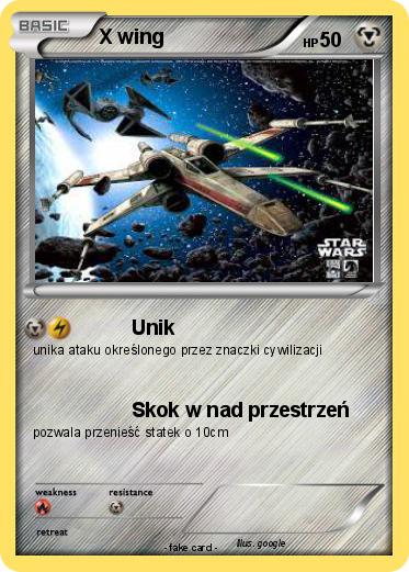 Pokemon X wing