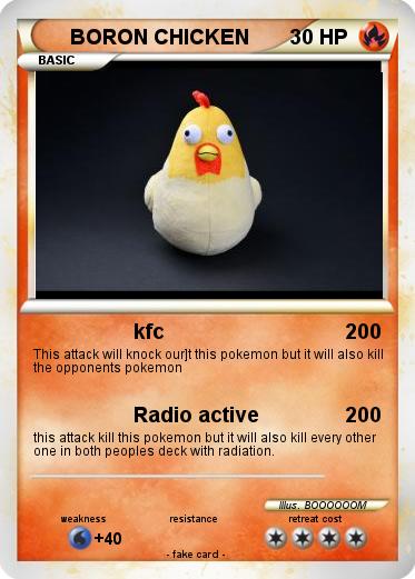 Pokemon BORON CHICKEN