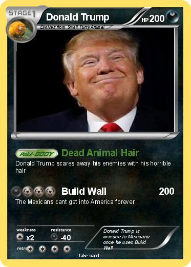 Pokemon Donald Trump