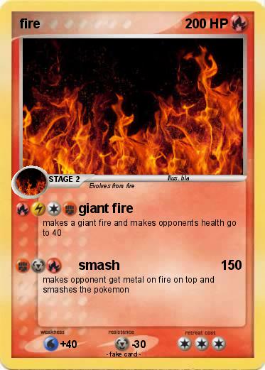Pokemon fire