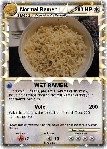 Pokemon Normal Ramen