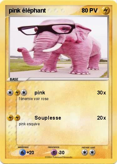 Pokemon pink éléphant