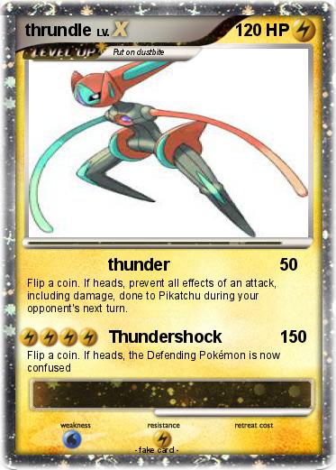 Pokemon thrundle