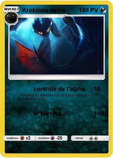Pokemon Krokmou alpha
