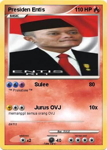 Pokemon Presiden Entis