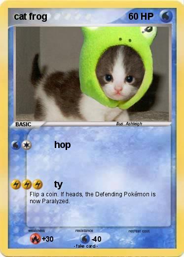 Pokemon cat frog
