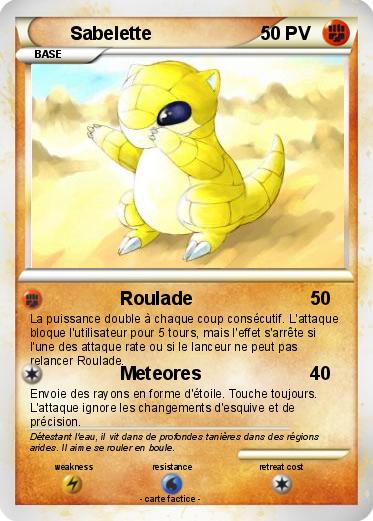 Pokemon Sabelette
