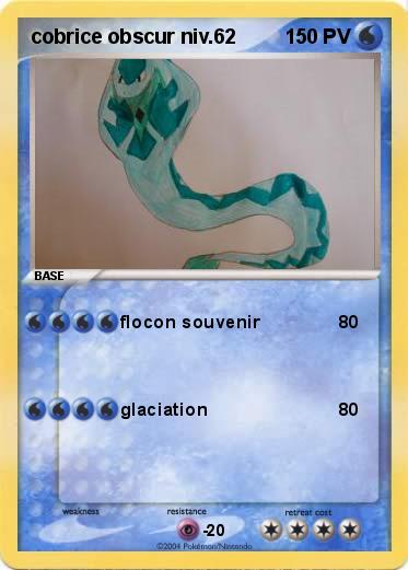 Pokemon cobrice obscur niv.62