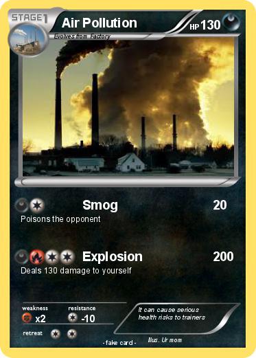 Pokemon Air Pollution