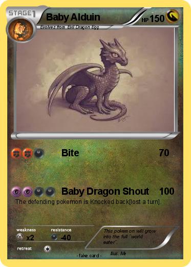 Pokemon Baby Alduin