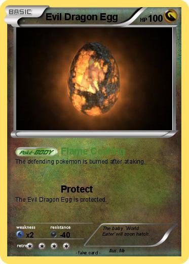 Pokemon Evil Dragon Egg