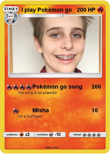Pokemon I play Pokémon go